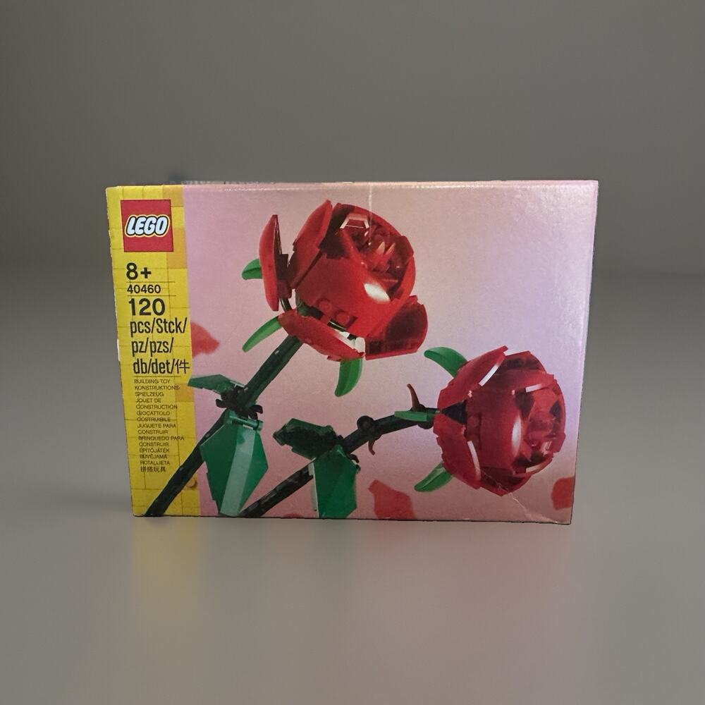 LEGO Botanical 40460 Roses Building Toy New In Sealed Box